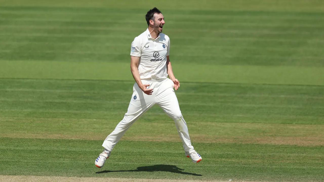 Toby Roland-Jones's phenomenal 11-wicket performance propels Middlesex to a crucial victory