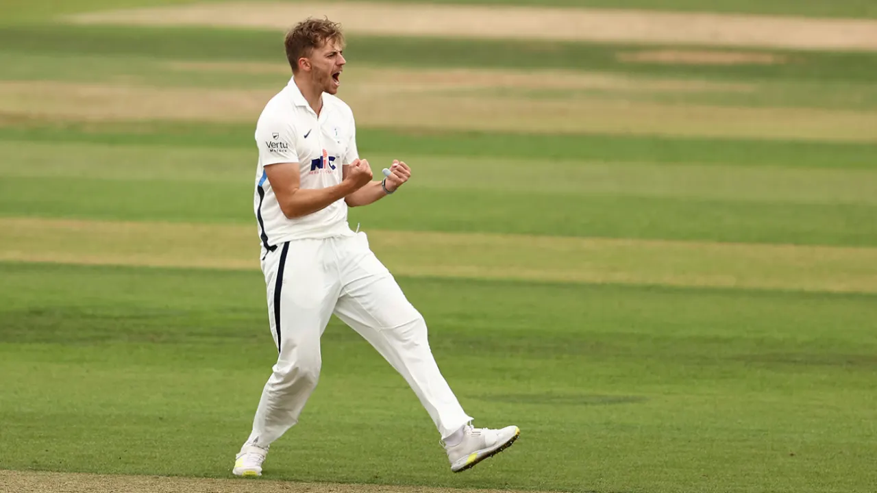 Yorkshire's Ben Coad claims five wickets as team closes in on crucial promotion win