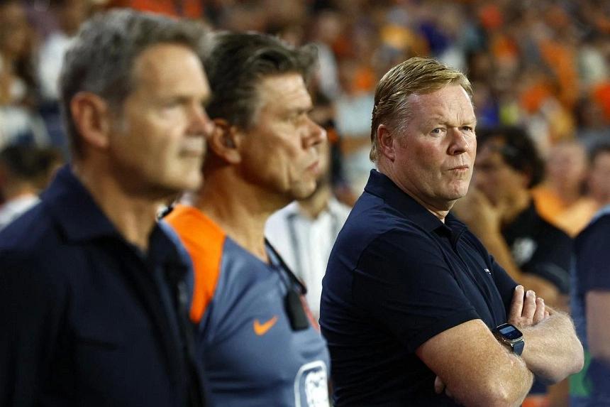 Dutch coach Koeman delighted with team's five-goal performance