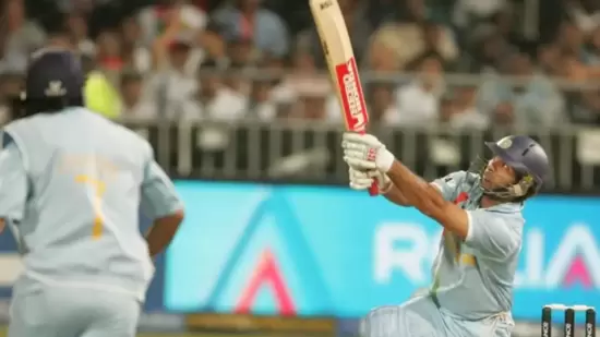 OTD: Relive the unforgettable moment of Yuvraj Singh's six sixes off Broad