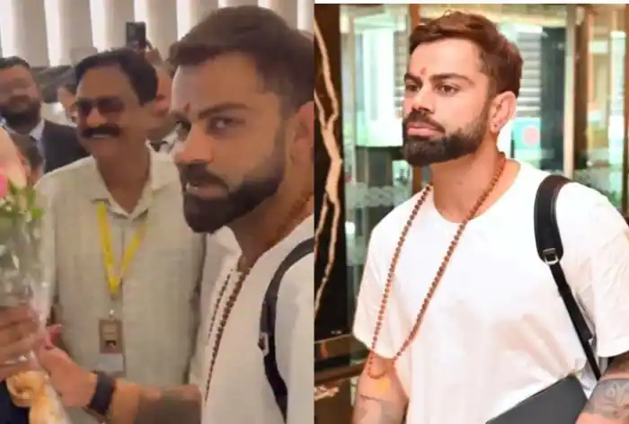 WATCH: Virat Kohli has an 'oops' moment with Kanpur hotel staff, jokes 'do hi haath hain'