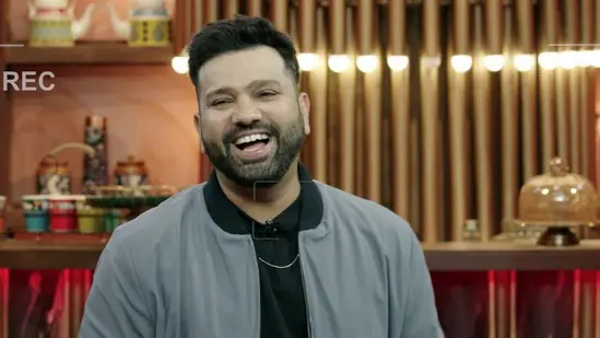 Rohit Sharma's epic response to 'Who is the Ghajini of the team' goes viral; Suryakumar and Dube's reactions steal the show