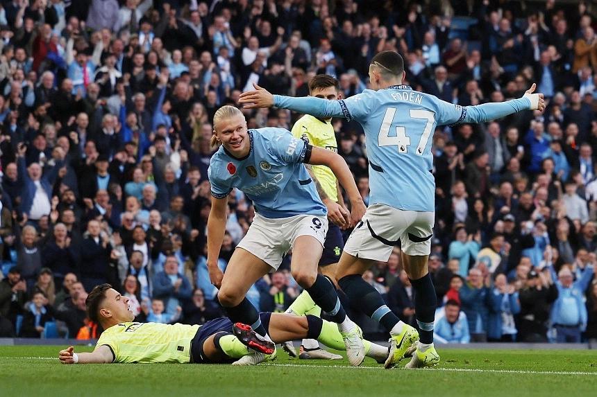 Man City reclaim top spot in Premier League with narrow 1-0 win against Southampton