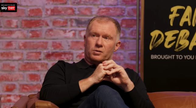 England hero Paul Scholes reveals his unexpected choice to clinch the Champions League trophy