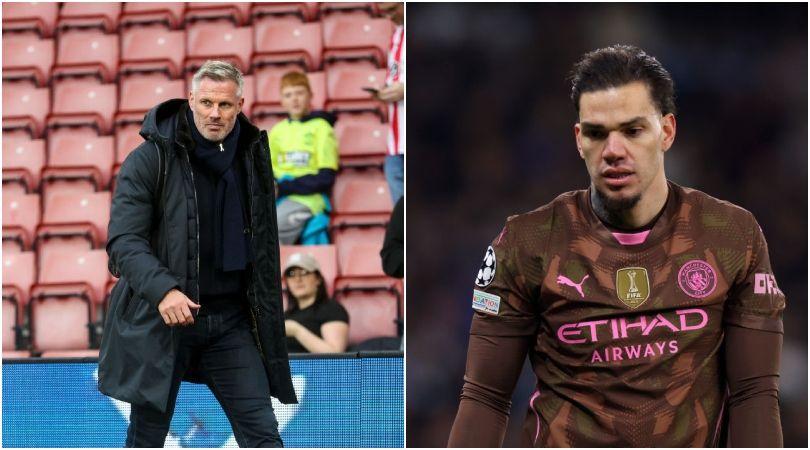 'Jamie Carragher suggests Manchester City seek a new goalkeeper after Ederson's costly mistake against Real Madrid in the Champions League'